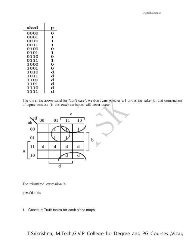 Digital Electronics Notes