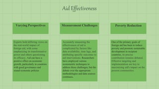 Aid growth and development of financial aid | PPTX