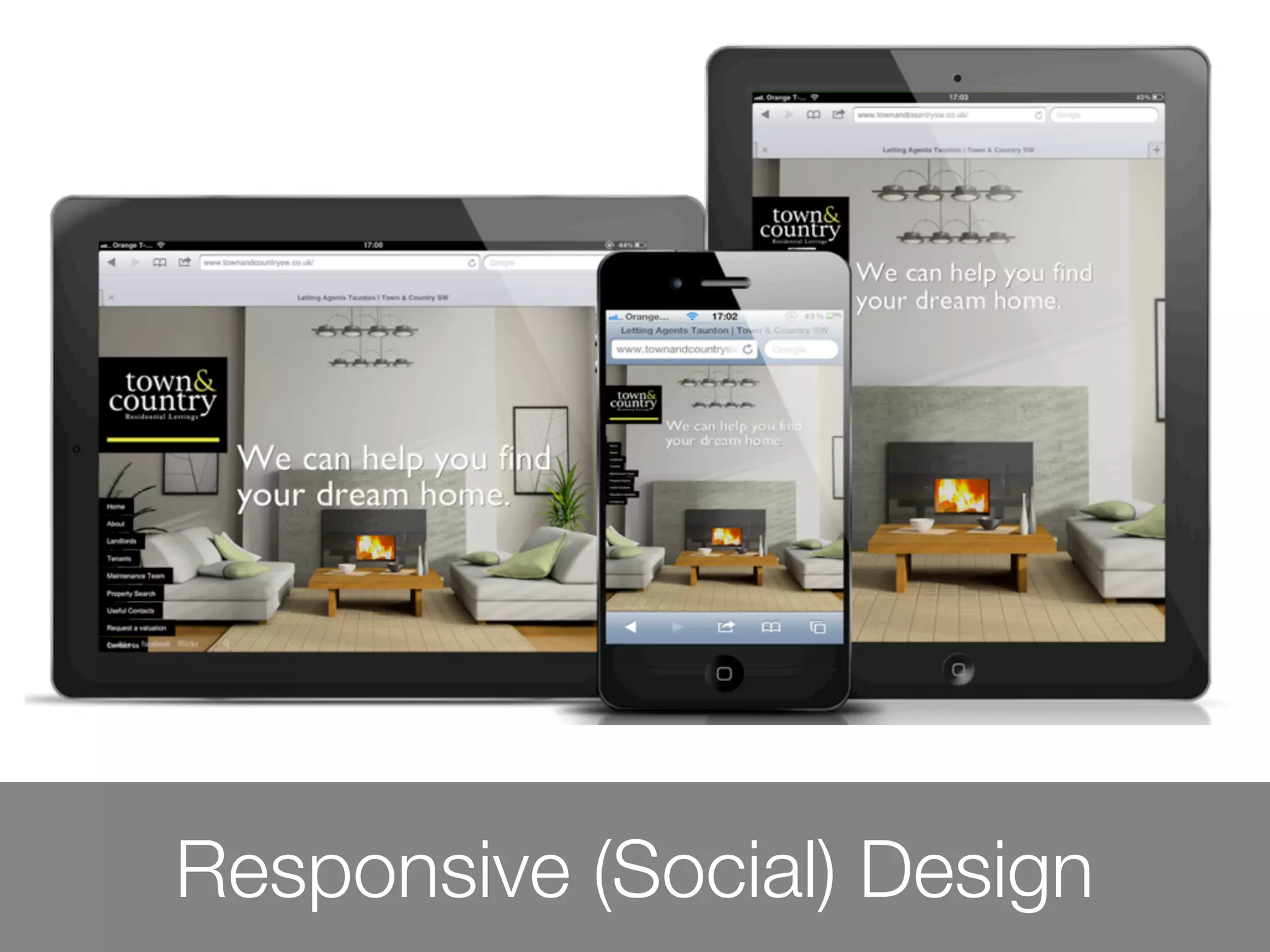 Responsive (Social) Design
 