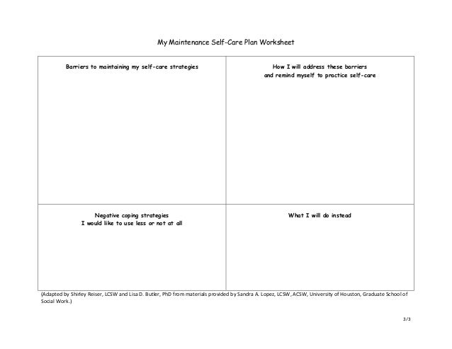Printables Self Care Worksheets self care worksheets versaldobip bloggakuten