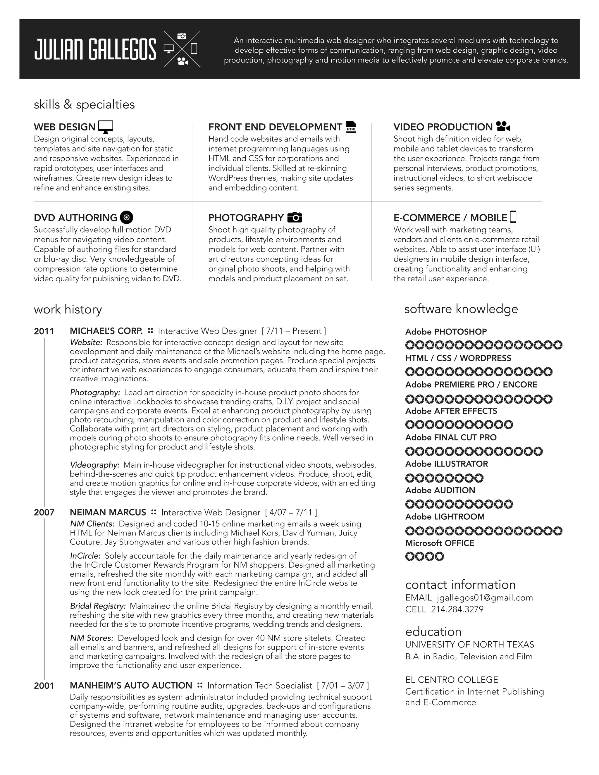 JULIAN+RESUME+2015 | PDF