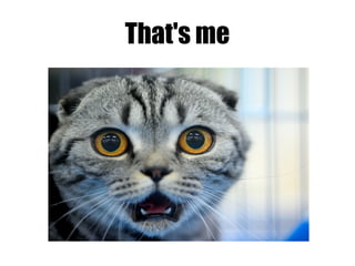 That's me
 