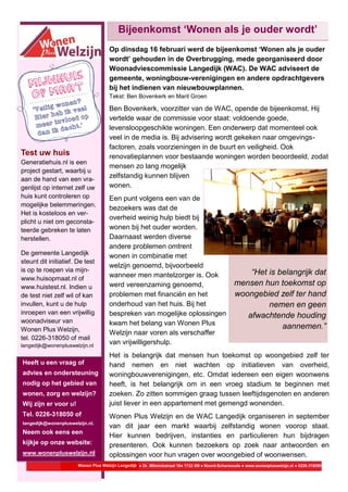67401 Nieuwsbrief Voorjaar 2016 Langedijk