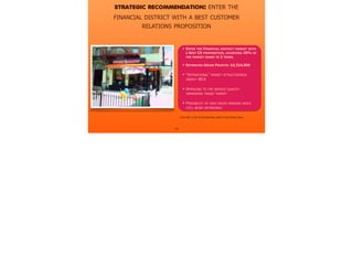 STRATEGIC RECOMMENDATION: ENTER THE
FINANCIAL DISTRICT WITH A BEST CUSTOMER
RELATIONS PROPOSITION
ENTER THE FINANCIAL DISTRICT MARKET WITH
A BEST CR PROPOSITION, ACHIEVING 20% OF
THE MARKET SHARE IN 5 YEARS.
ESTIMATED GROSS PROFITS: $2,324,000
“INTENATIONAL” MARKET ATTRACTIVENESS
INDEX= 80.8
APPEALING TO THE SERVICE QUALITY-
DEMANDING TARGET MARKET
POSSIBILITY OF HIGH GROSS MARGINS WHILE
STILL BEING AFFORDABLE
14
CLICK HERE TO SEE THE INTERNATIONAL MARKET ATTRACTIVENESS INDEX
 