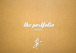 2015
the portfolio
 