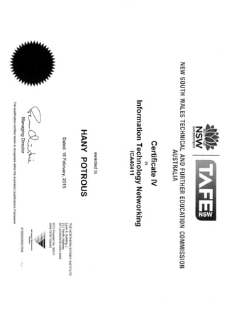 Certificate IV