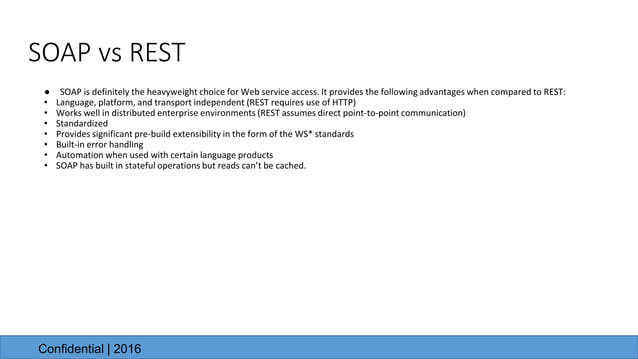 Understanding SOAP and REST basics and differences | PPT