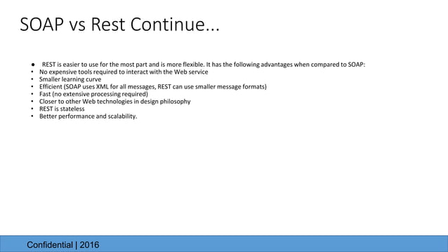 Understanding SOAP and REST basics and differences | PPT
