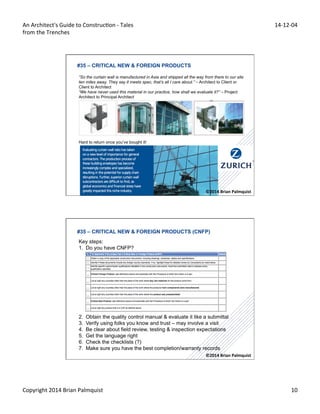 An Architects Guide to Construction 141204-2 copy | PDF