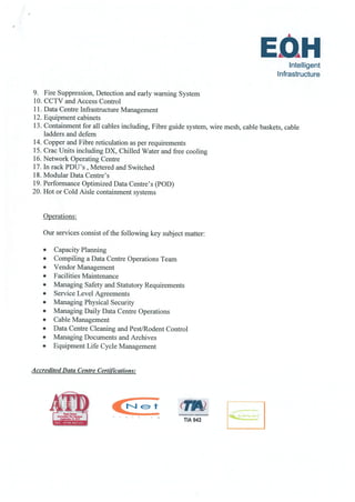 MMTI Infrastructure Plan