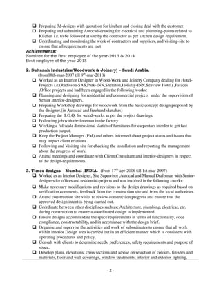 Rizwan-Interior Designer-Resume | PDF