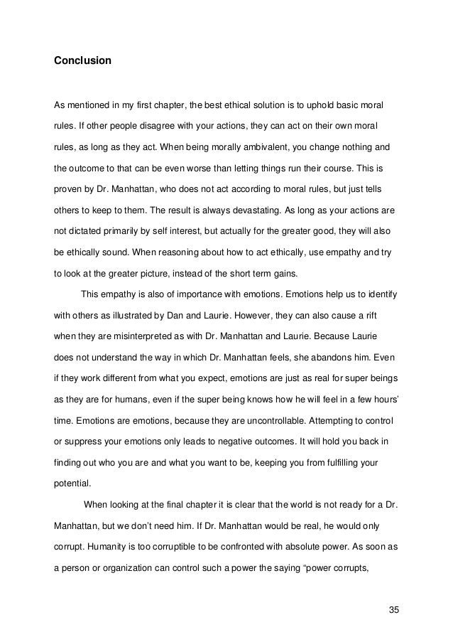 Phd thesis conclusion chapter example image