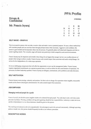 FJ_Personal Profile Analysis