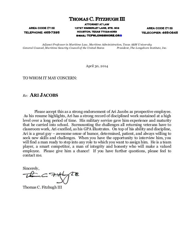 attorney recommendation letters major magdalene project org attorney recommendation letters