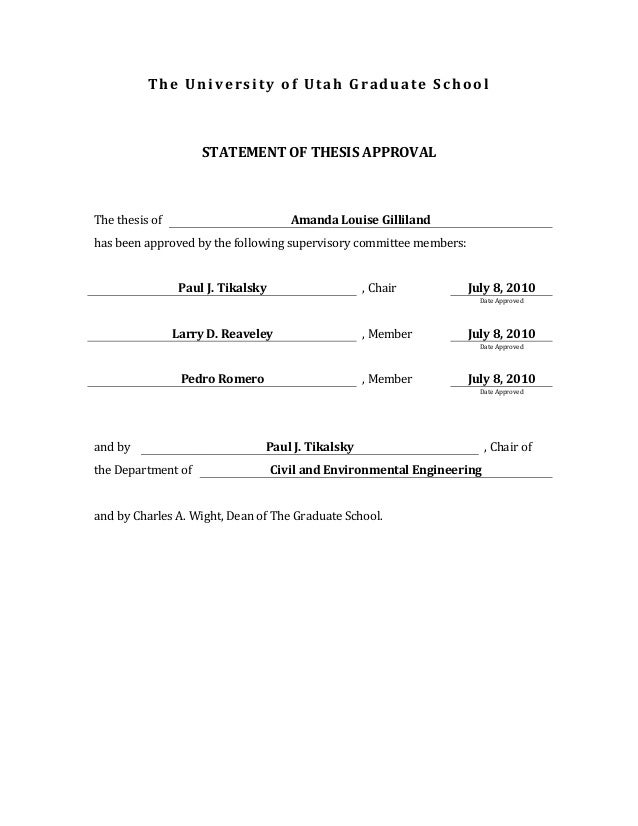 Dissertation abstracts university utah