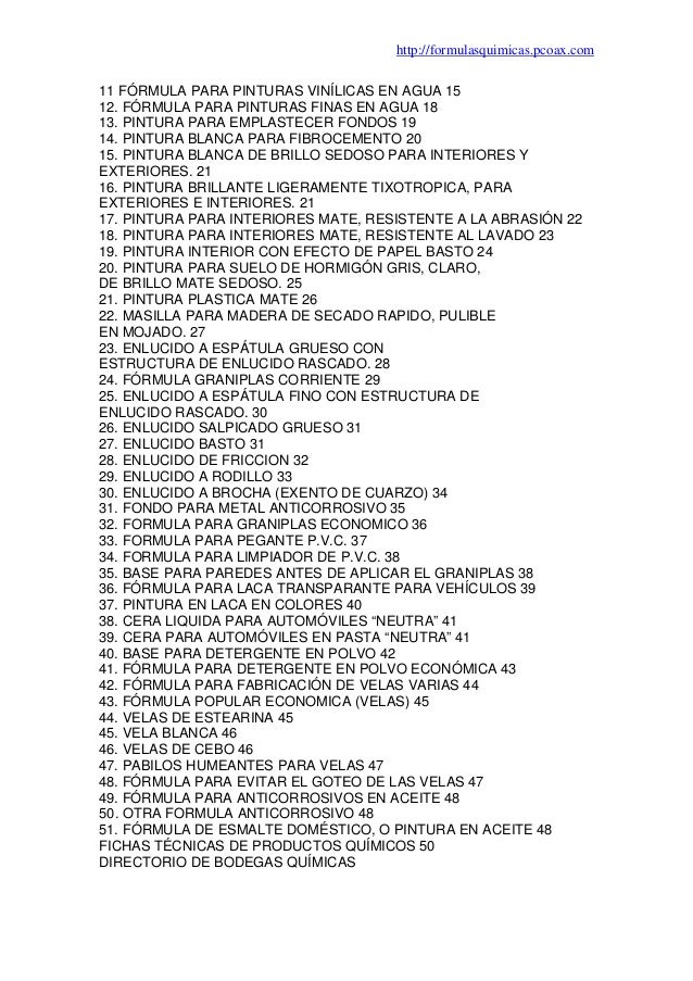 De 800 Formulas Para Fabricar Productos De Limpieza Y Cosmeticos Ne