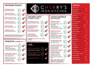 Cherry's menu v3