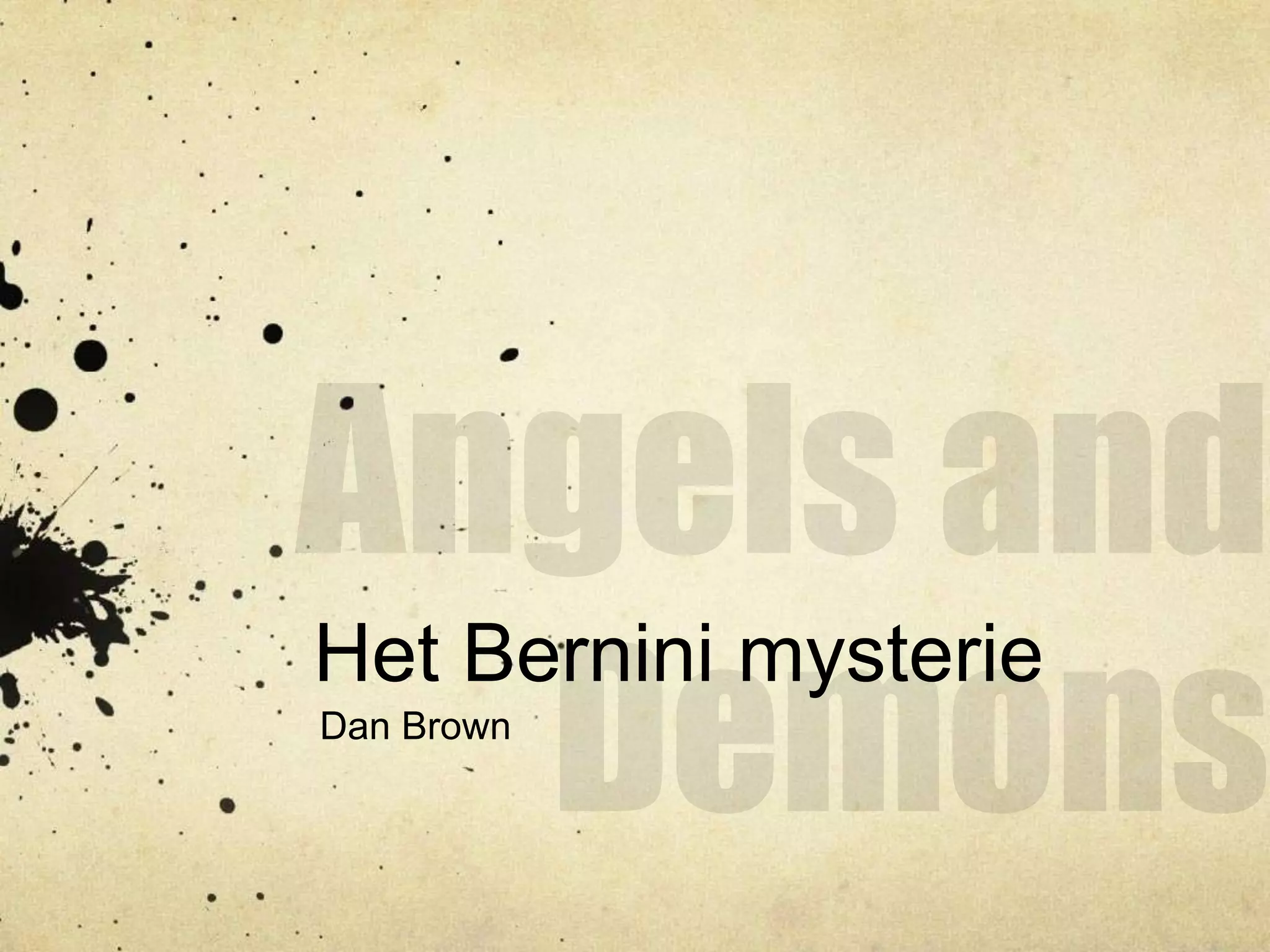 Het Bernini Mysterie | PPT