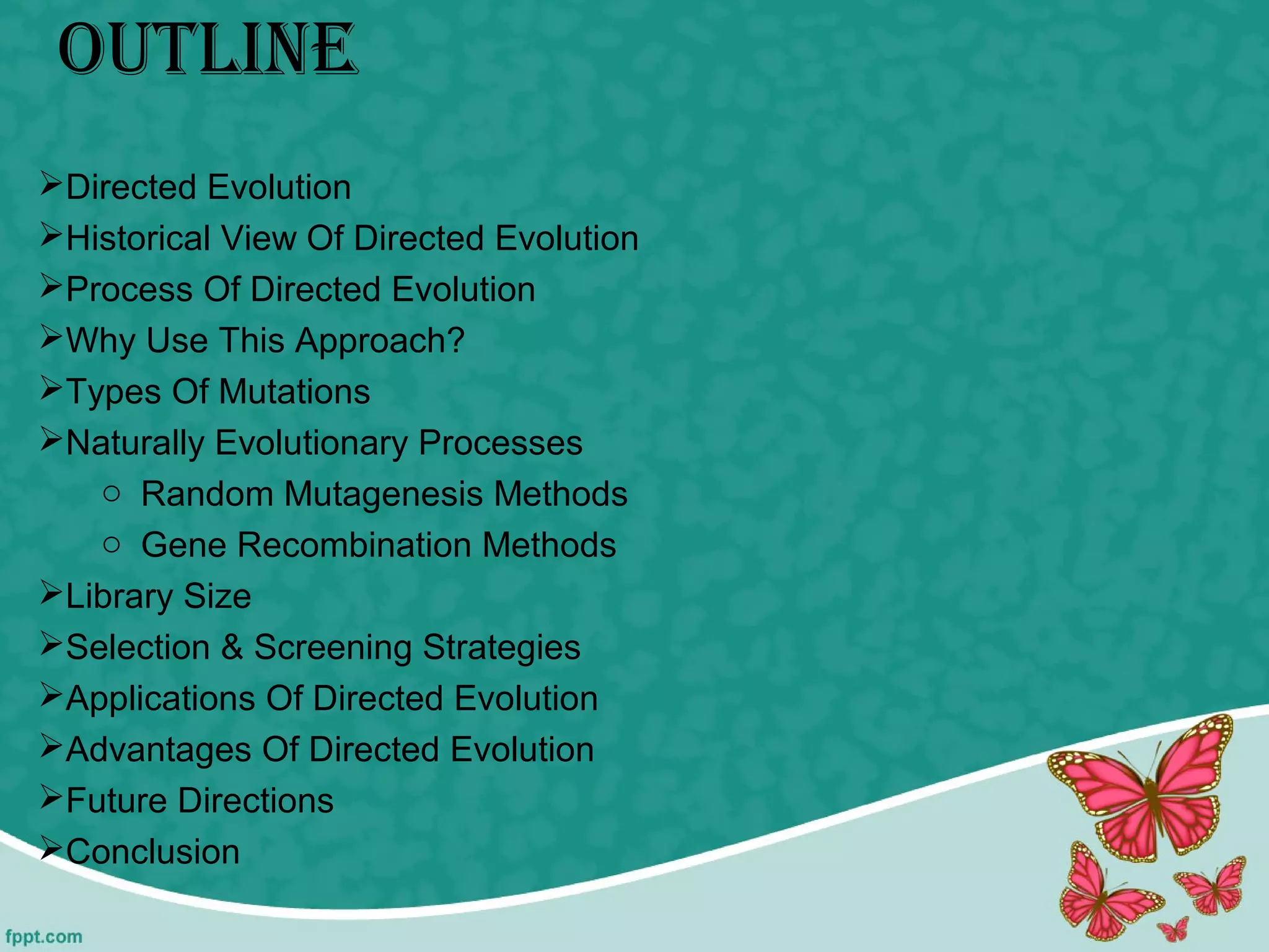 Directed Evolution | PPT