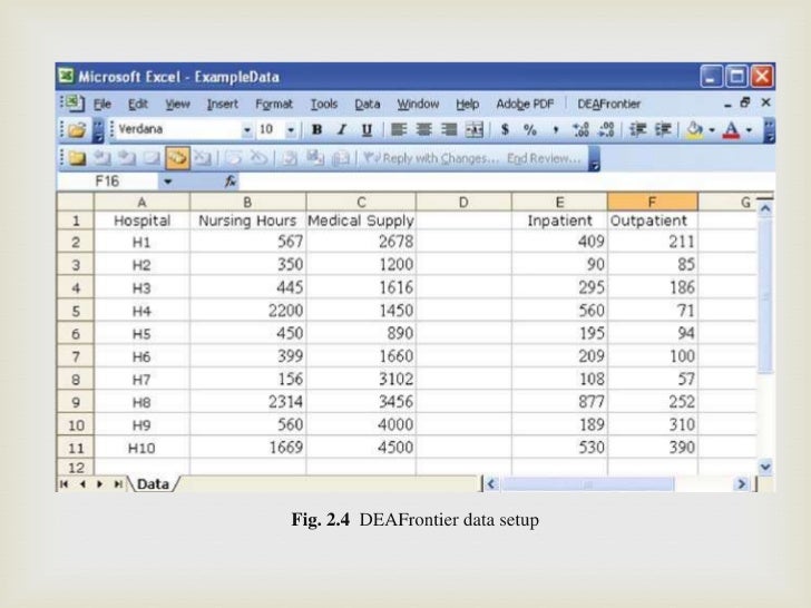 step by step data envelopment analysis excel step by step data envelopment analysis excel