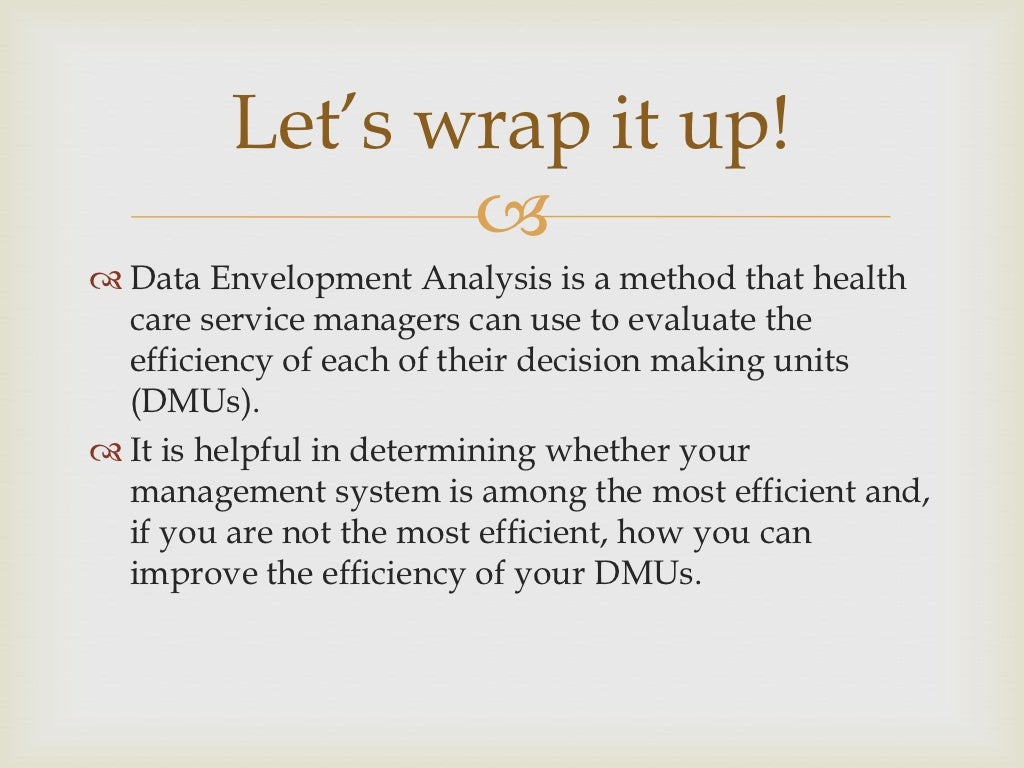 data envelopment analysis phd thesis