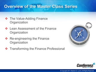 Session 1 - The Value-adding Finance Organization | PDF