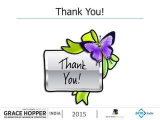 2015
Thank You!
 