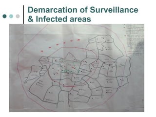 Demarcation of Surveillance & Infected areas   
