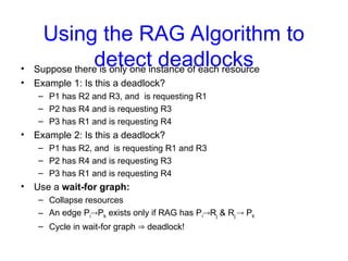 R3 Rag scheduling and deadlocks in operating sys -07.ppt