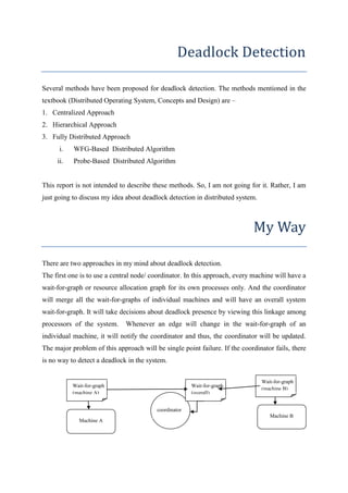 Deadlock detection | PDF