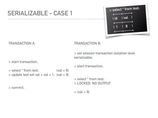 Deadlocks in MySQL | PDF