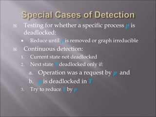 Deadlock Detection in Distributed Systems | PPT | Operating Systems ...