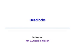 Deadlocks | PPT