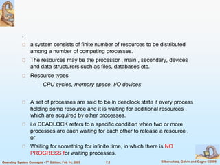 An brief introduction to Deadlocks in OS | PPT