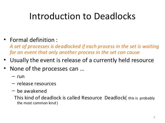deadlock definition