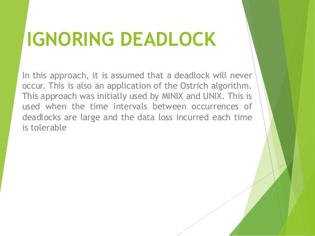 deadlock database deadlock database