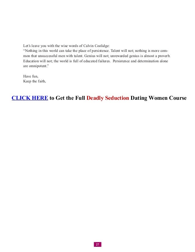 Deadly Seduction Secrets Pdf Ebook Download Free