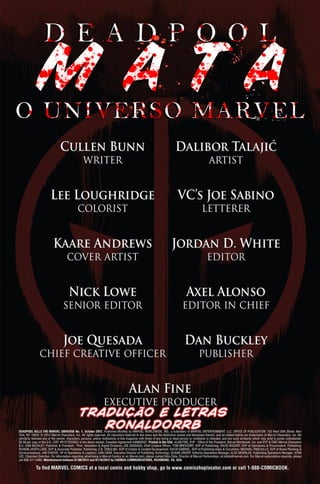 Deadpool mata o universo marvel #2301