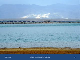 2012.03.20. Being in winter coat at the Dead Sea 5 
 