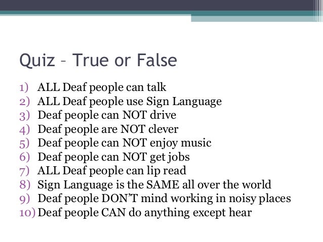 jobs with deaf people
