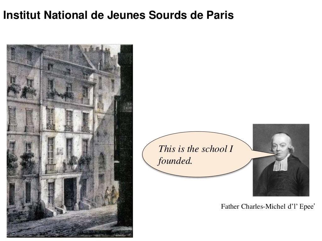 ASL Deaf history timeline