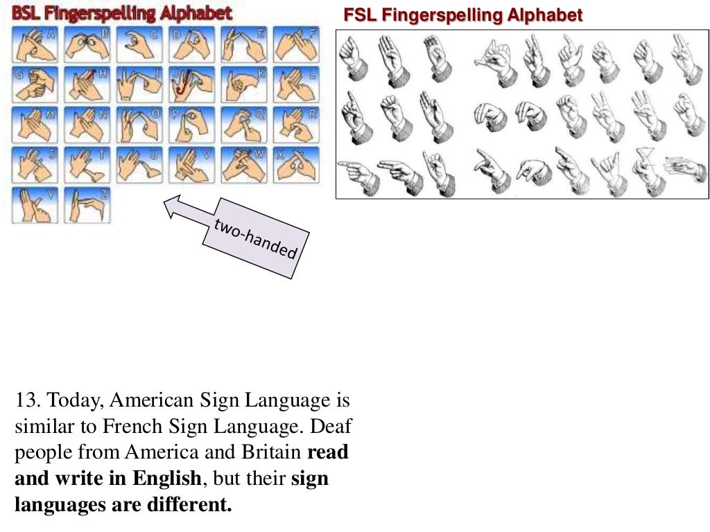 ASL Deaf history timeline