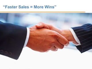 1 © Jive confidential
“Faster Sales = More Wins”
 