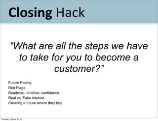 Deal closing & sales hacking   close.io