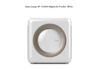 Deal Coway AP-1512HH Mighty Air Purifier, White
 