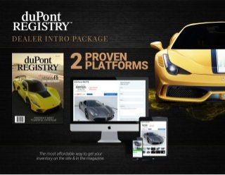 duPont REGISTRY Dealer Intro Package
