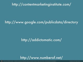 Photo by CRASH:candy - Creative Commons Attribution-NonCommercial License https://www.flickr.com/photos/91903883@N00 Created with Haiku Deck
 