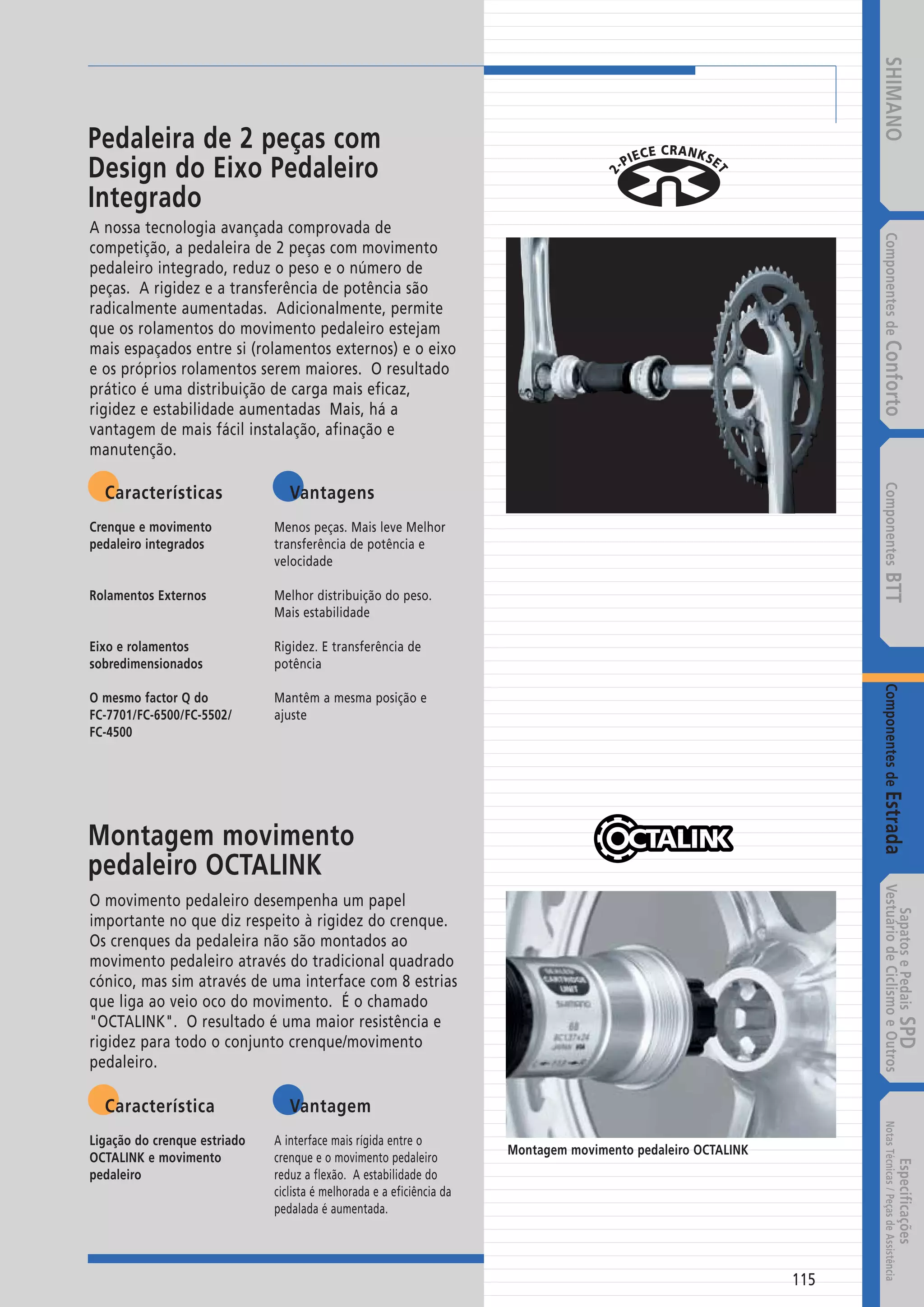 Catalogo 2008 SHIMANO Portugues