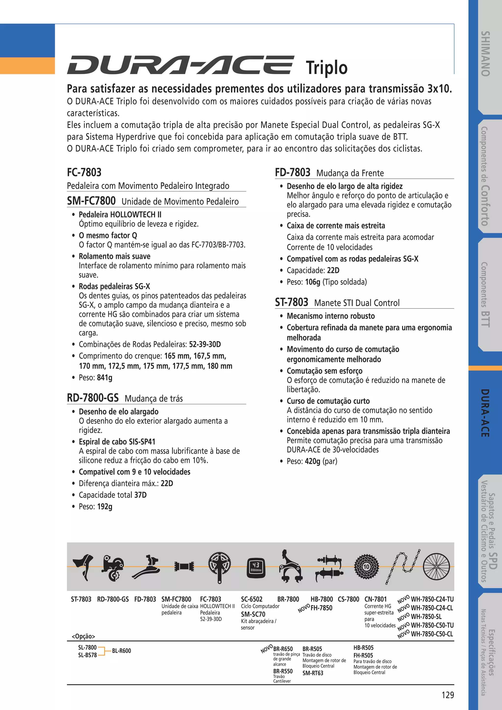 Catalogo 2008 SHIMANO Portugues
