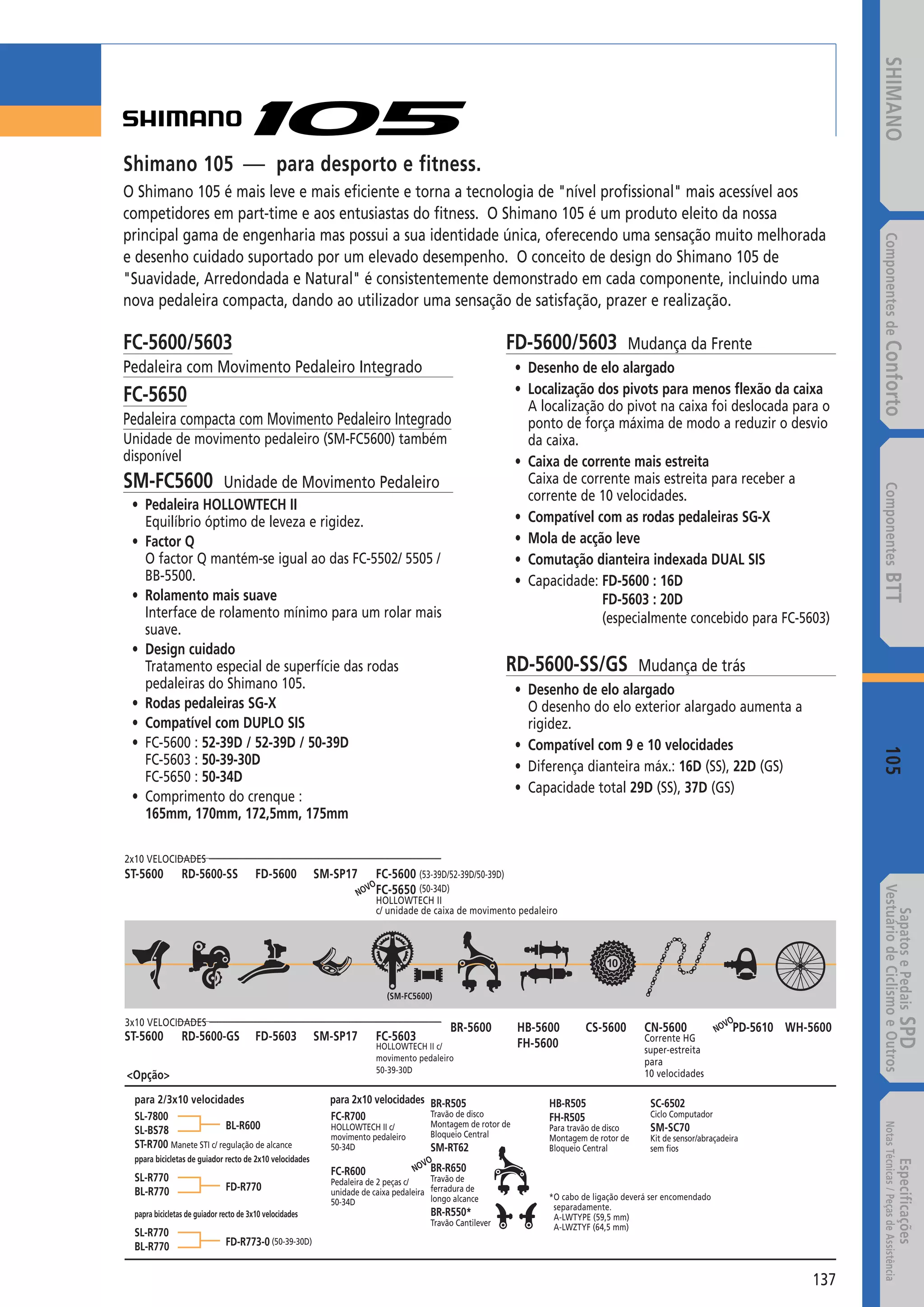 Catalogo 2008 SHIMANO Portugues